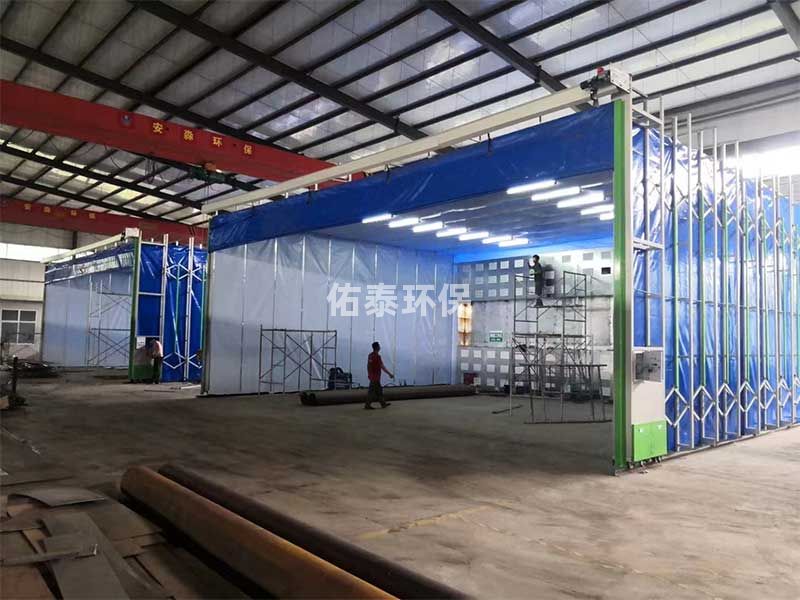 移動伸縮式噴漆房日常使用要注意的問題有哪些？